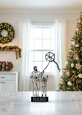 #Babalar#Günü#Dekor#hediye#fikri#sanat#heykeli# - Görsel 5