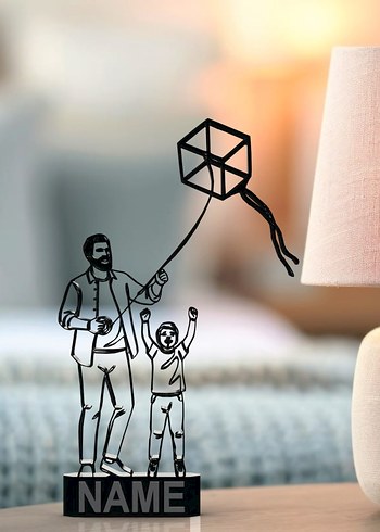 #Babalar#Günü#Dekor#hediye#fikri#sanat#heykeli# - Görsel 2