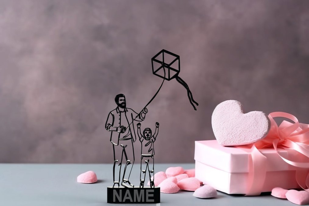 #Babalar#Günü#Dekor#hediye#fikri#sanat#heykeli# - Görsel 3