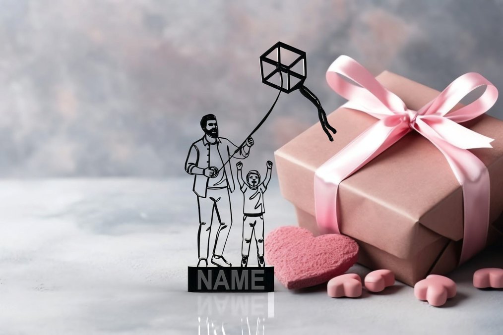 #Babalar#Günü#Dekor#hediye#fikri#sanat#heykeli# - Görsel 4