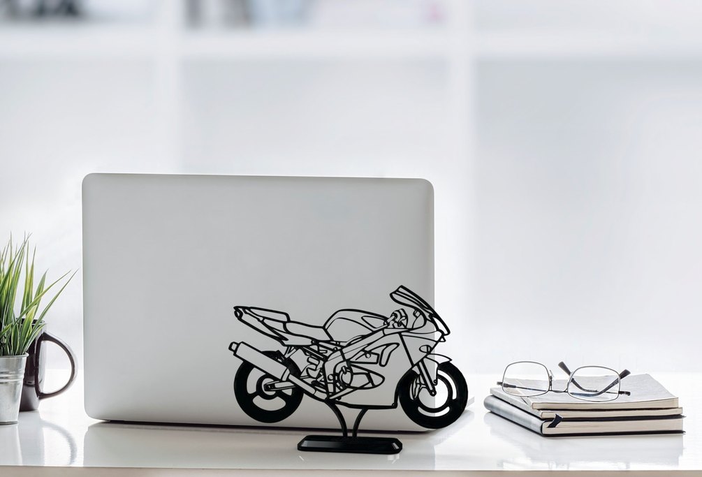 #Kawasaki#ZX6R#Motorsiklet#hediye#fikri#sanat#heykeli# - Görsel 3