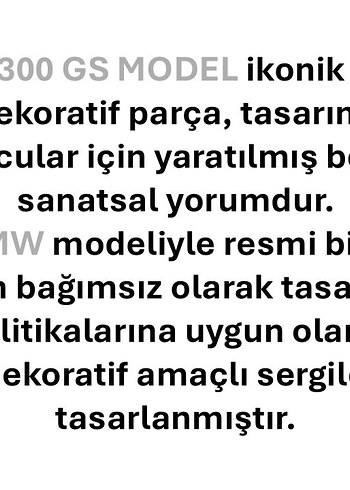 #BMW#R1300GS#Motorsiklet#hediye#fikri#sanat#heykeli# - Görsel 6