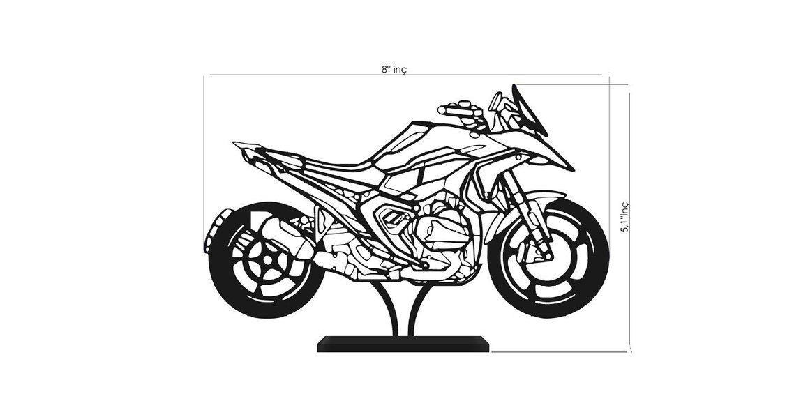 #BMW#R1300GS#Motorsiklet#hediye#fikri#sanat#heykeli# - Görsel 4