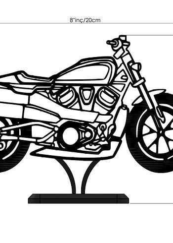 #HarlyDavidson#SporsarS#Motorsiklet#hediye#fikri#sanat#heykeli# - Görsel 4