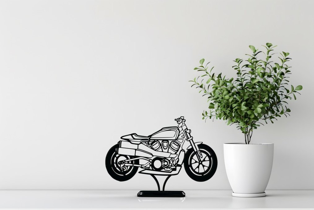 #HarlyDavidson#SporsarS#Motorsiklet#hediye#fikri#sanat#heykeli# - Görsel 2