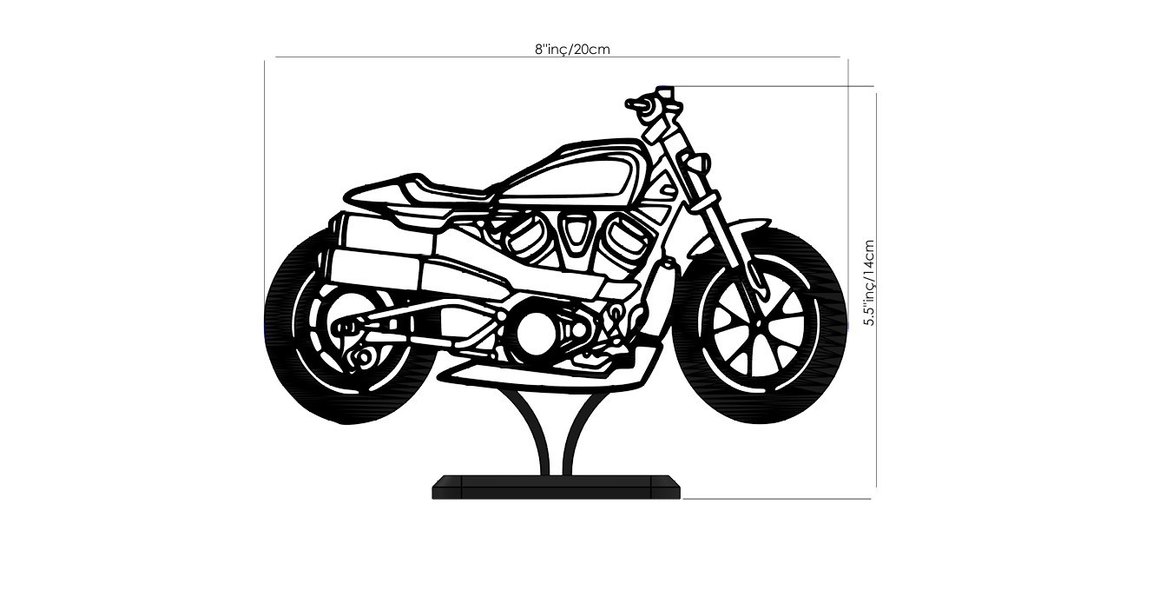 #HarlyDavidson#SporsarS#Motorsiklet#hediye#fikri#sanat#heykeli# - Görsel 4
