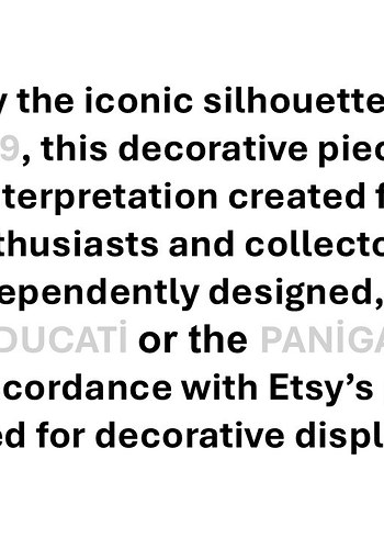 #Ducati#Panigale#959#Motorsiklet#hediye#fikri#sanat#heykeli# - Görsel 6