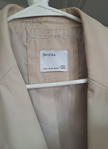 Bershka bej blazer ceket