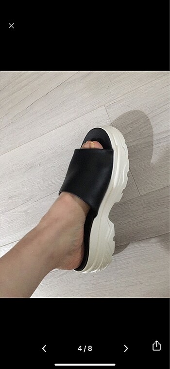 36 Beden siyah Renk H&M terlik