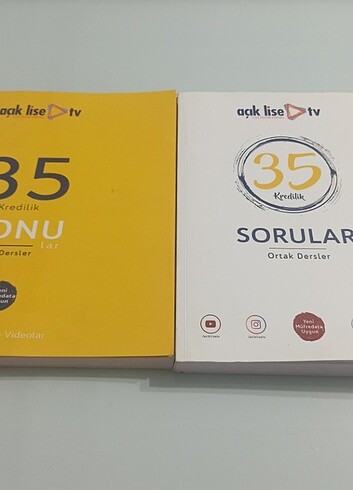 AÇIK LİSE TV KİTAPLARI 