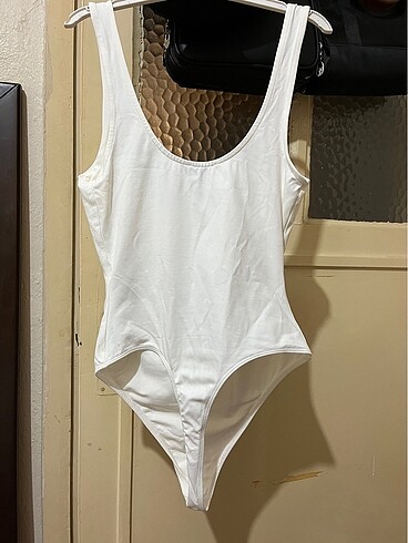 m Beden Beyaz Bodysuit