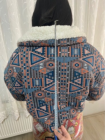 m Beden çeşitli Renk Crop mont