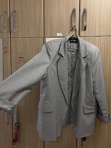 Diğer Gri blazer