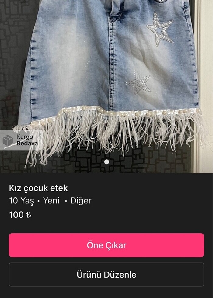 Kız çocuk etek-ceket takım - Görsel 2