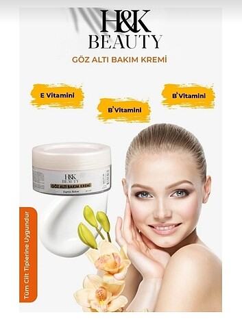 H&K BEAUTY GÖZ ALTI BAKIM KREMİ