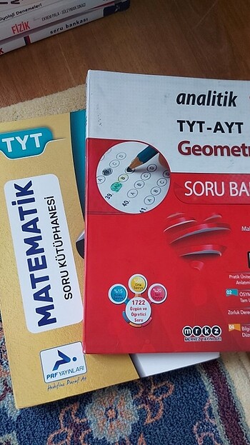 sıfır tyt matematik +geometri kitabi 2 tane 