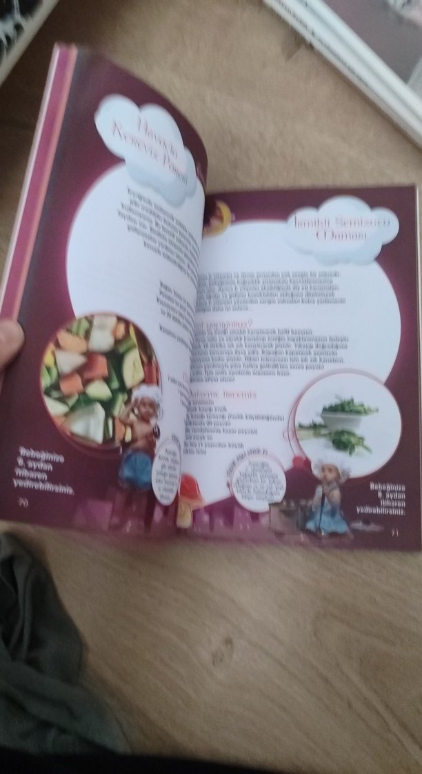 Minik Bebeğime Afiyetle - Bebek Yemek Tarifleri Kitabı - Görsel 3