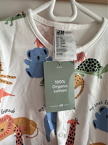 H&M Organik kumaş tulum