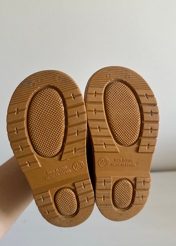 23 Beden kahverengi Renk Unisex Çocuk Kahverengi Snoopy Baskılı Bot