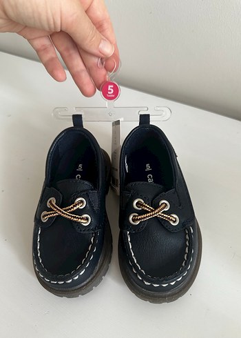 Carters Lacivert Nakışlı Tokalı Erkek Çocuk Ayakkabısı - Görsel 2