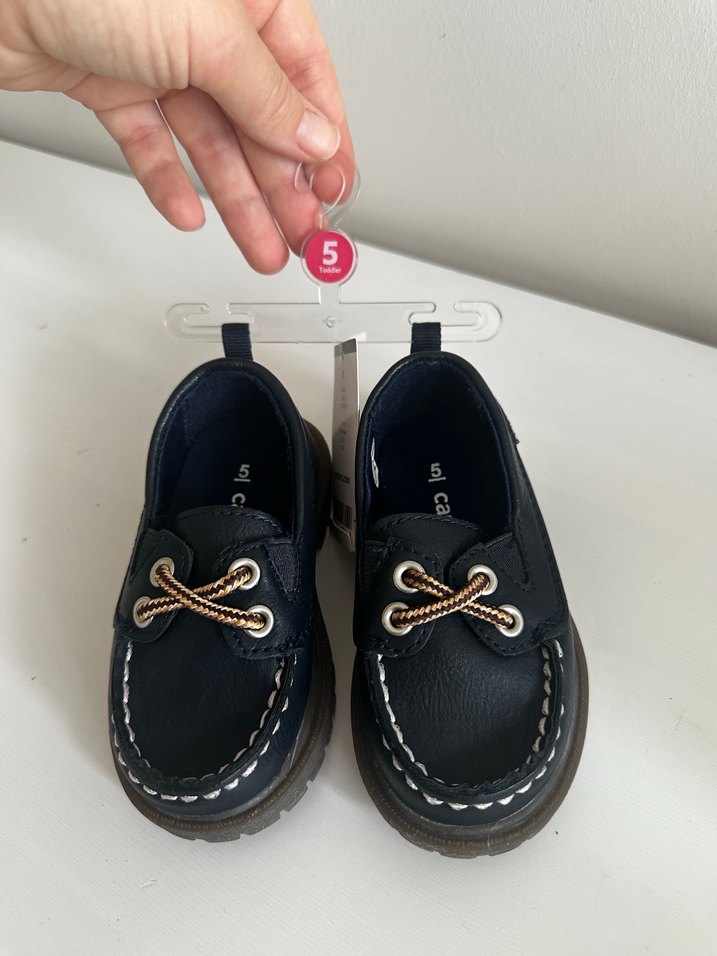 Carters Lacivert Nakışlı Tokalı Erkek Çocuk Ayakkabısı - Görsel 2