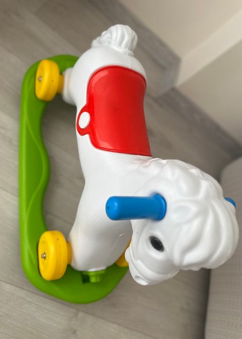 Renkli Tekerlekli At Oyuncağı - Görsel 3