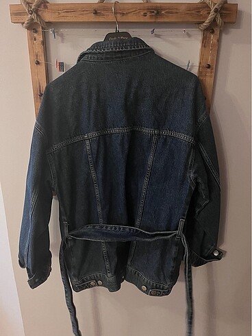Diğer Na-kd marka Oversize beli kemerli kot mont