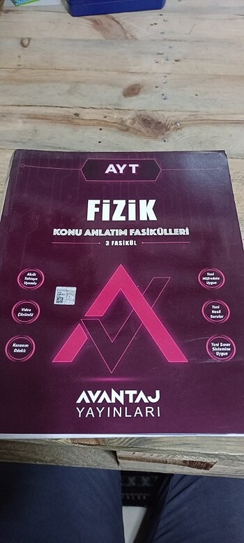 Avantaj yayınları ayt fizik konu anlatım fasikülleri