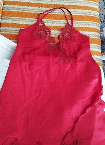 s Beden bordo Renk Espuar 6lı bordo gecelik sabahlık takımı
