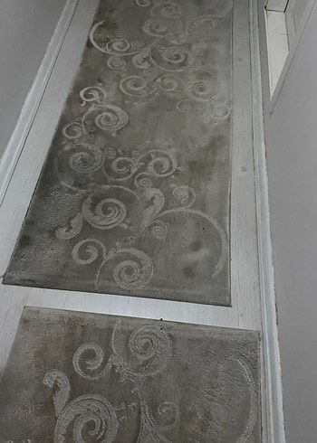 Nakışlı Bej ve Vizon rengi halı - Görsel 7