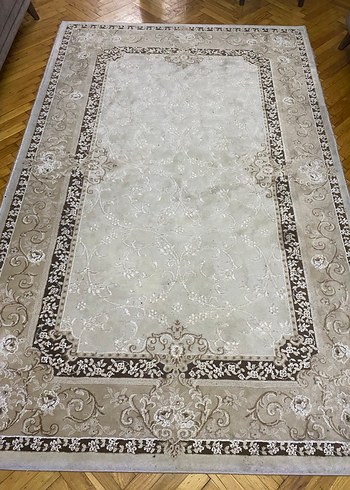 Nakışlı Bej ve Vizon rengi halı - Görsel 3