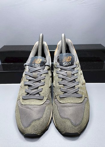 37,5 Beden New Balance 500 Gri Kadın Spor Ayakkabı