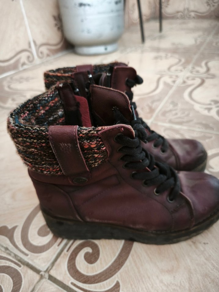 bordo bayan bot - Görsel 4