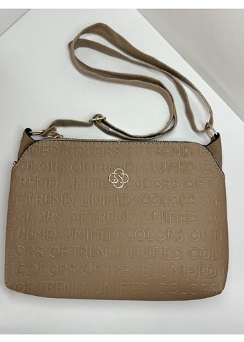 Bej Fermuarlı Kadın Çanta - Görsel 2