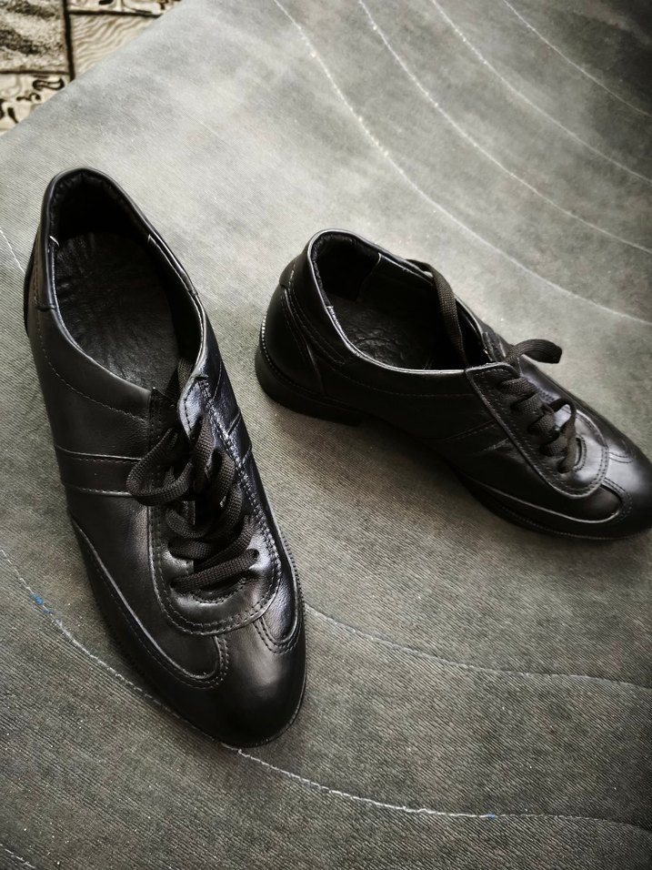 Bayan Siyah Klasik Goth Ayakkabı - Görsel 3