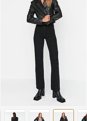 32 Beden siyah Renk zara jean