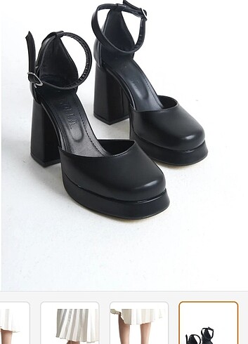 Zara PLATFORM TOPUKLU AYAKKABI