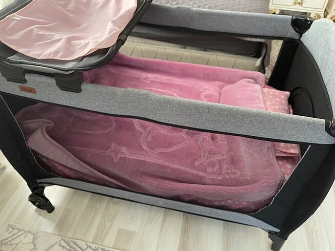Beden gri Renk Yataklı park beşik