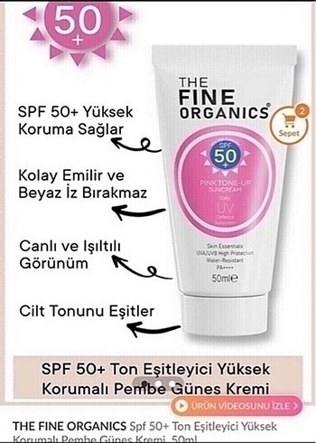 The Fine Organics Gül Serisi Kadın Cilt Bakımı - Görsel 5