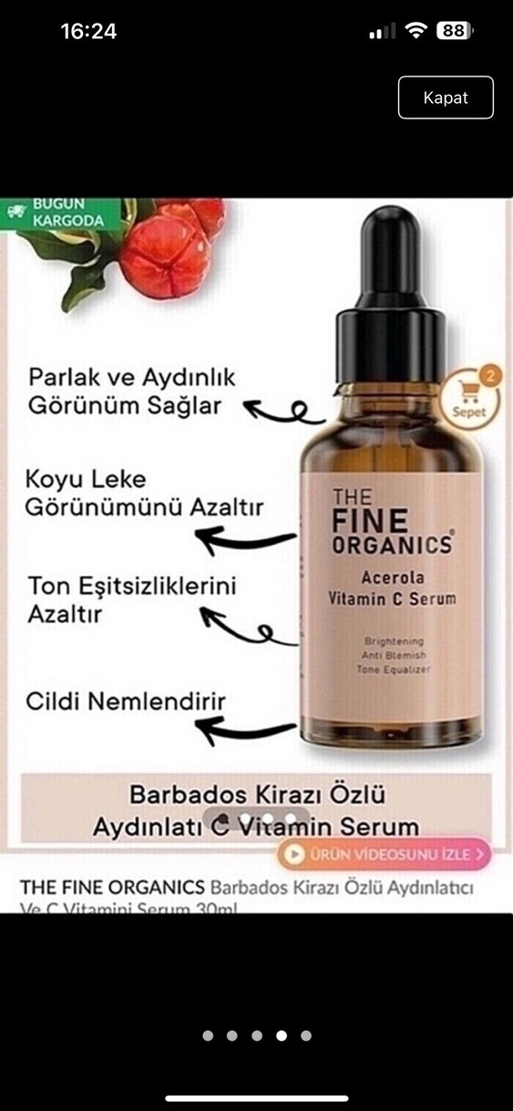 The Fine Organics Gül Serisi Kadın Cilt Bakımı - Görsel 4