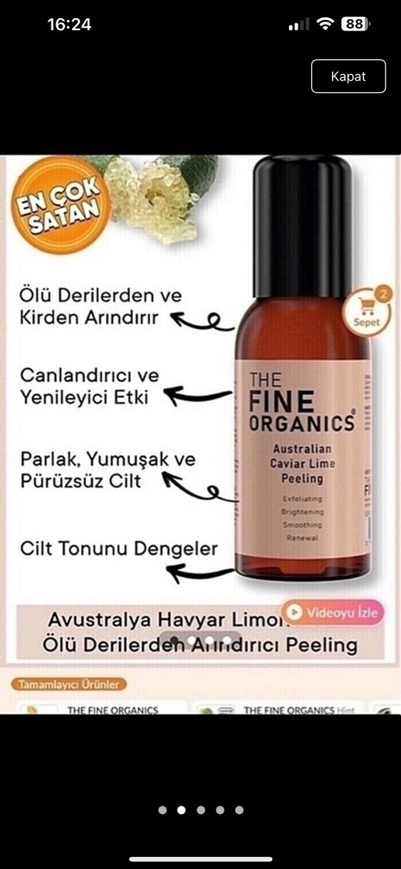 The Fine Organics Gül Serisi Kadın Cilt Bakımı - Görsel 2