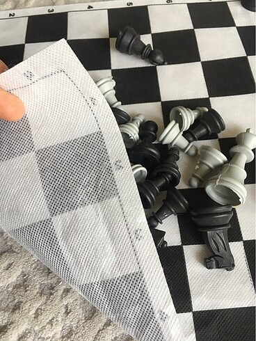 Satranç takımı 40/40 oyun alanı - Görsel 5