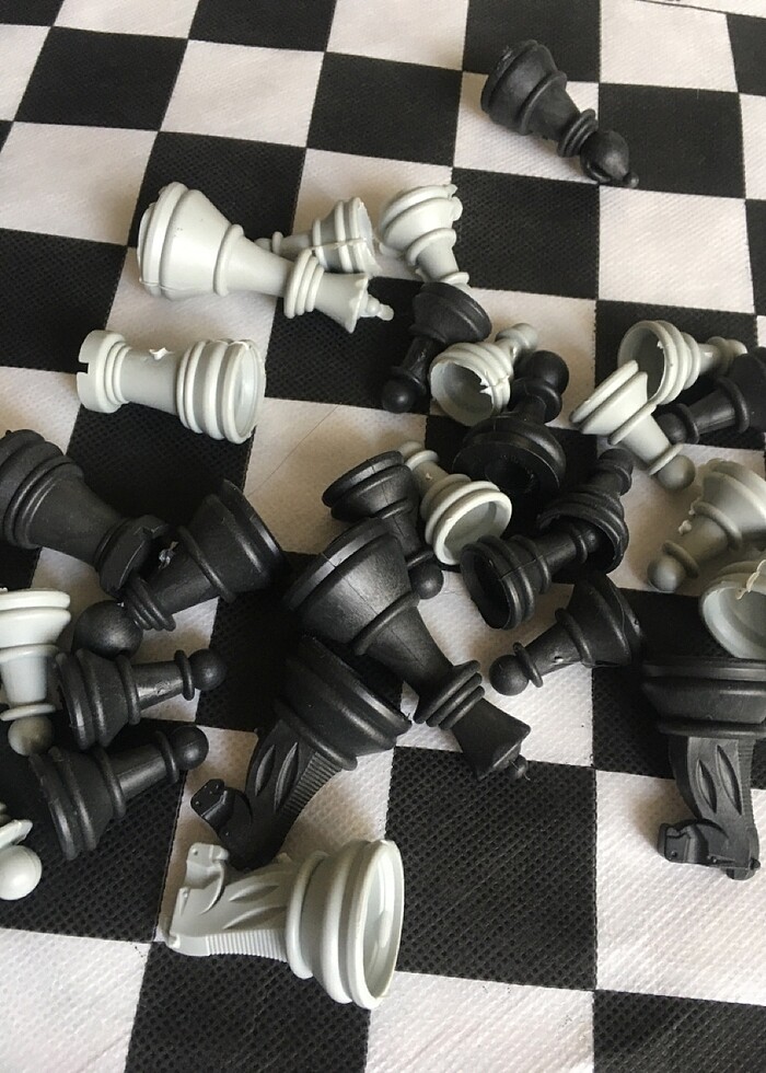 Satranç takımı 40/40 oyun alanı - Görsel 4