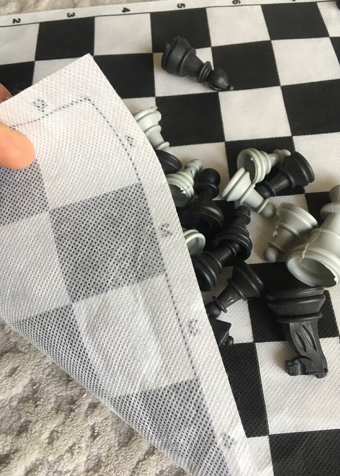 Satranç takımı 40/40 oyun alanı - Görsel 5