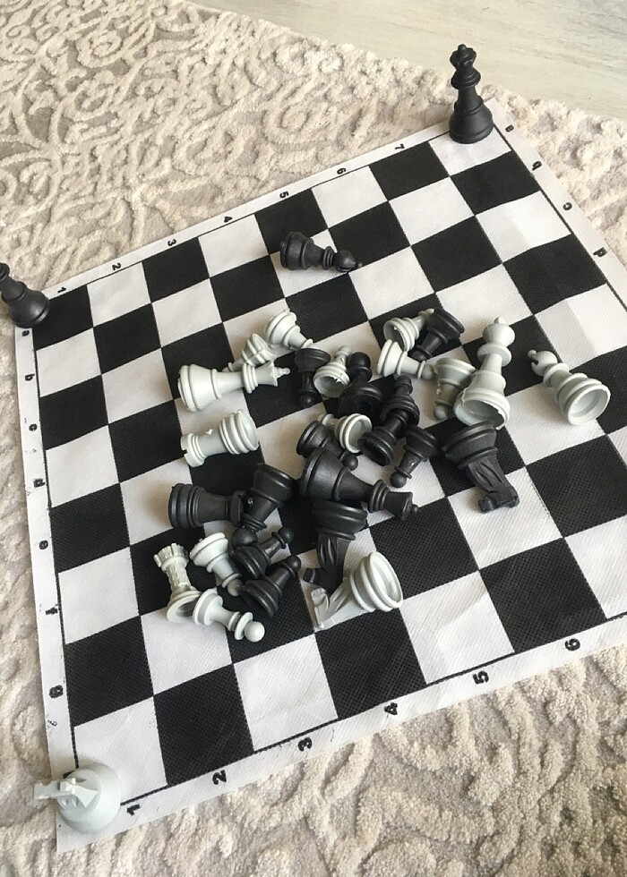 Satranç takımı 40/40 oyun alanı - Görsel 3