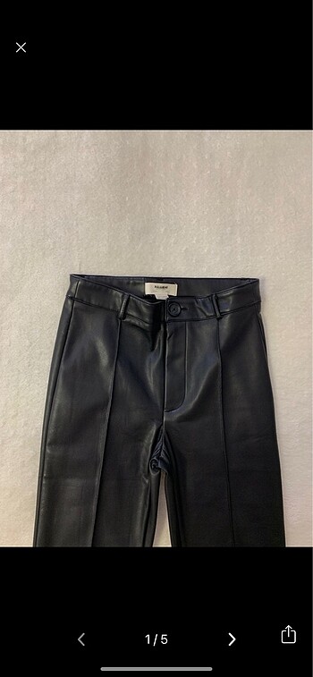 pull and bear deri pantolon
