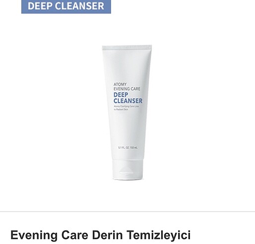 Atomy derin temizleyici
