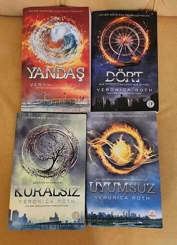 Uyumusuz Dört Yandaş Kuralsız set ciltli