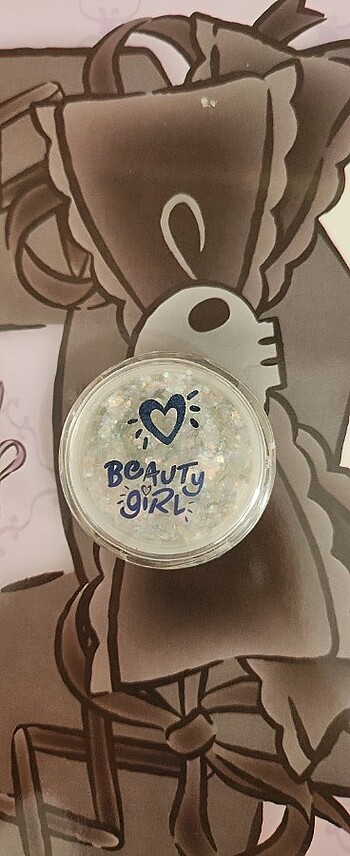 beauty girl göz simi eye glitter