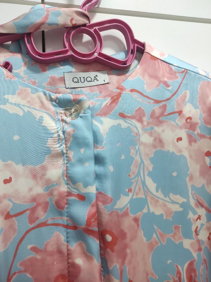 Bohem Uzun Kollu Çiçek Desenli Elbise - Görsel 3